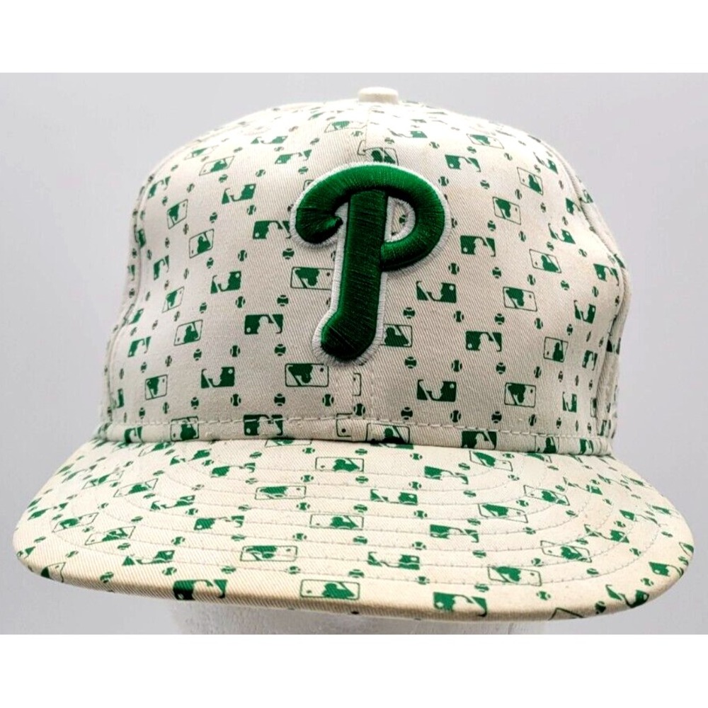 PHILADELPHIA PHILLIES HAT CAP FITTED MLB MINI LOGOS‎ 59FIFTY MLB  7 3/8 NEW ERA